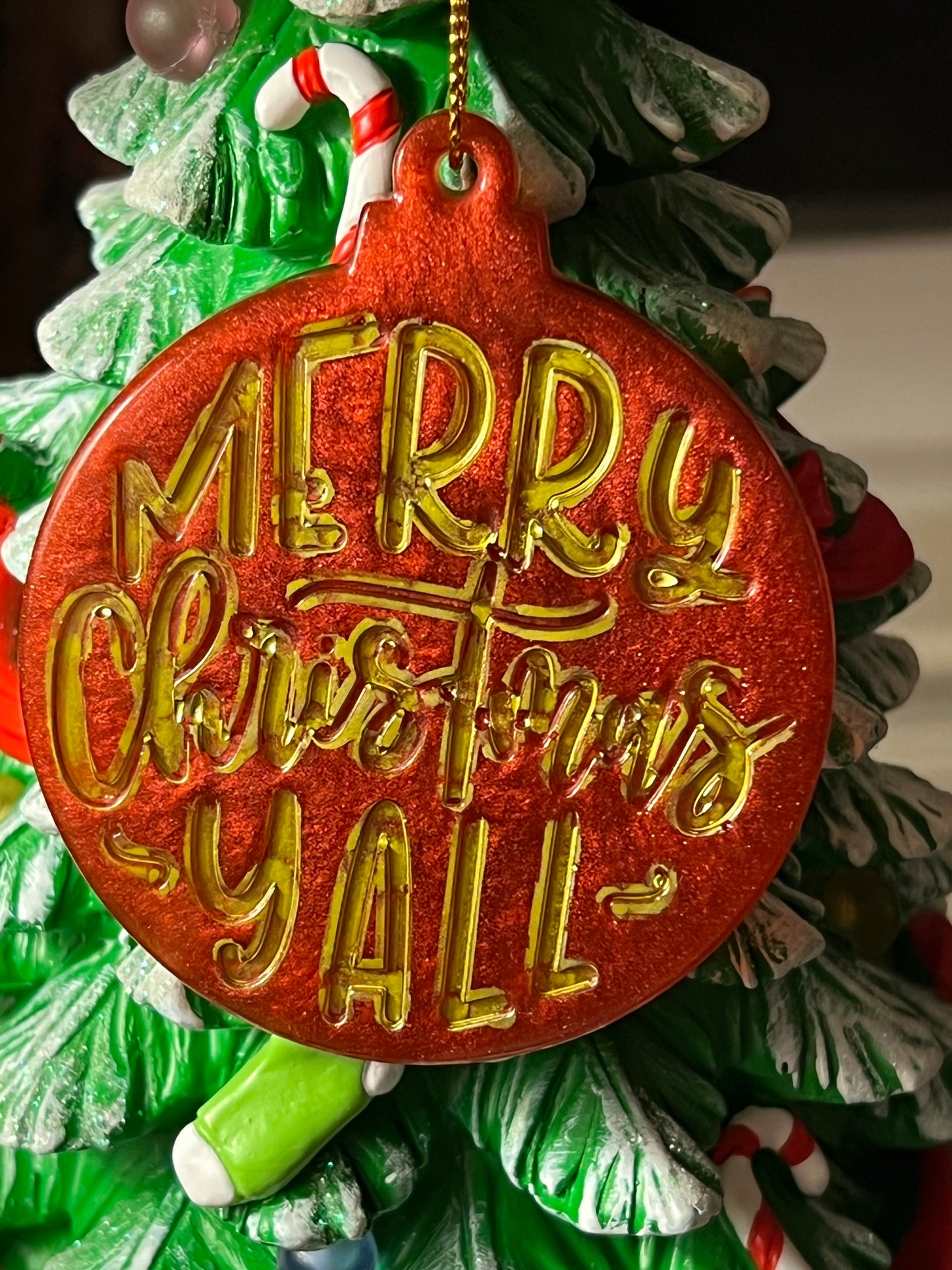 6 Pieces Custom Christmas Ornaments